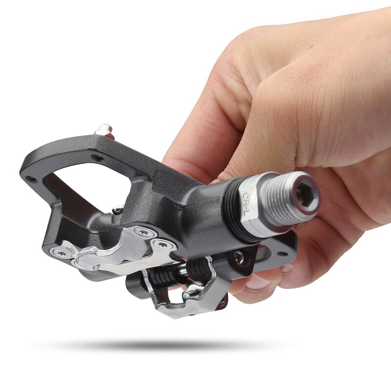Wellgo Pedals MTB Cycling Mountain Bike Pedals Clipless SPD Compatible Self-locking Ultralight Aluminum Alloy R120B