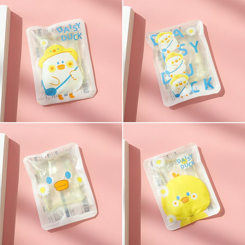 Heating Gel Hand Warmer Reusable Pack Pad Hand Warmer Liquid Cover Mini Portable for Girls Winter AC889: good duck (random on