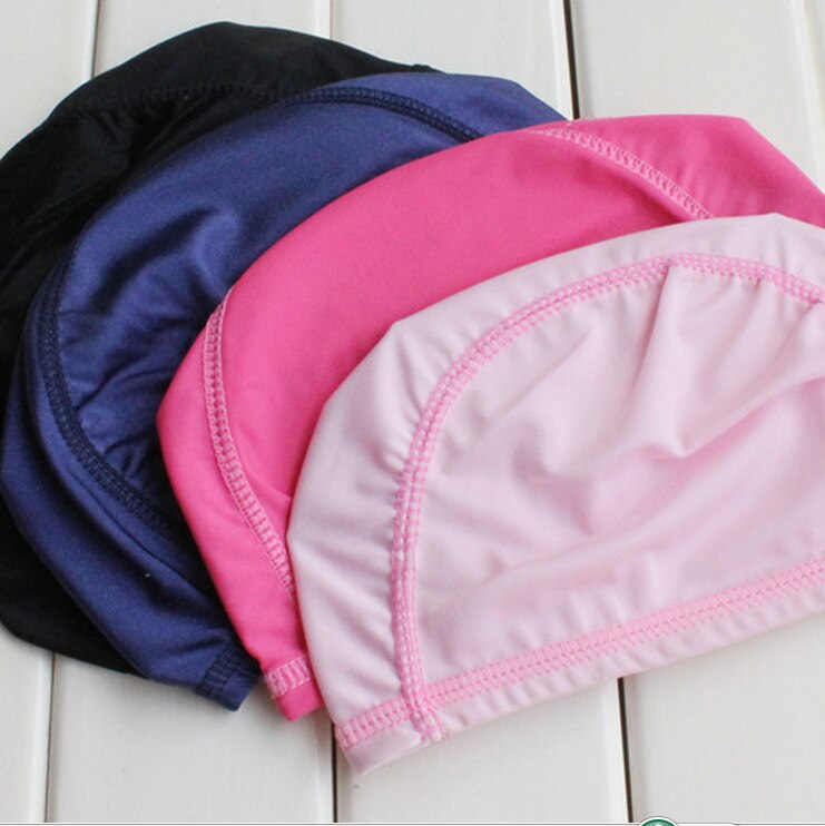 Badmuts pure kleur badmuts luxe stoffen badmuts heren en dames badmuts kinderbadmuts 01 individuele verpakkingen