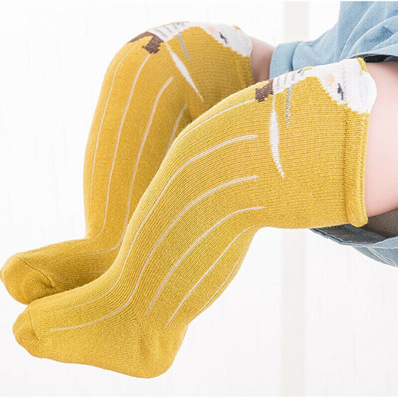 Baby Kids Peuters Knie Hoge Sokken Panty Been Warmer Jongen Meisje Kousen
