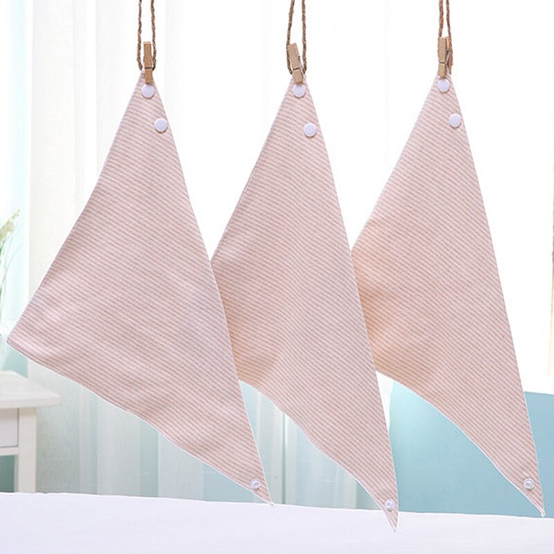 bambino Bavaglini Triangolo di Alta Qualità di Cotone Morbido beige A Righe di Stampa Del bambino Bandana bavaglini dribblare Bavaglini: Default Title