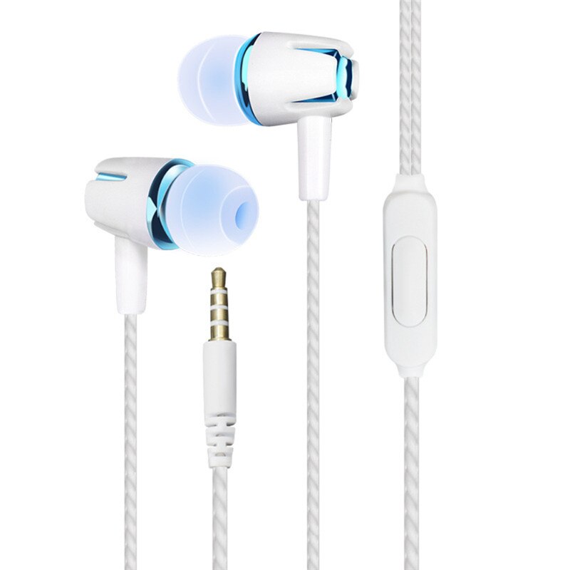 Universele 1.2M Wired In-Ear Oordopjes Headsets Muziek Oortelefoon 3.5Mm Plug Stereo Hoofdtelefoon Voor Telefoon Pc Laptop tablet MP3: 03