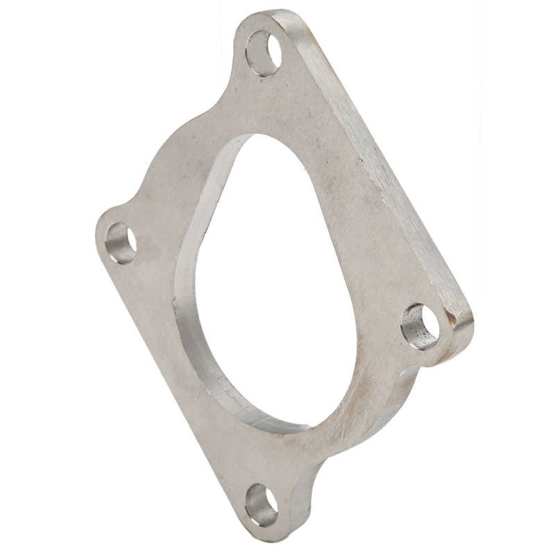 4 Bolt Auto Exhaust Turbo Flange Downpipe Stainless Steel Durable Adapter Replacement for K04 S4 RS4