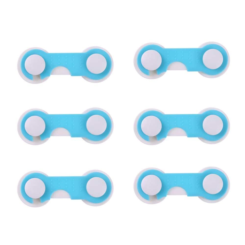 Serrure plastique de Protection contre les enfants | 5/6/10 pièces, serrure de porte d'armoire, serrure de sécurité pour les enfants, produits de soins pour bébés: 06 (6pcs)