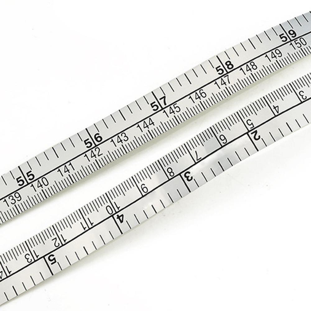 Metal Paper Sticker Logo Paste scale paper School Office 152cm&60inch,101cm&40inch,61cm&24inch,30cm&12inch Stationery Suppl Y9V4