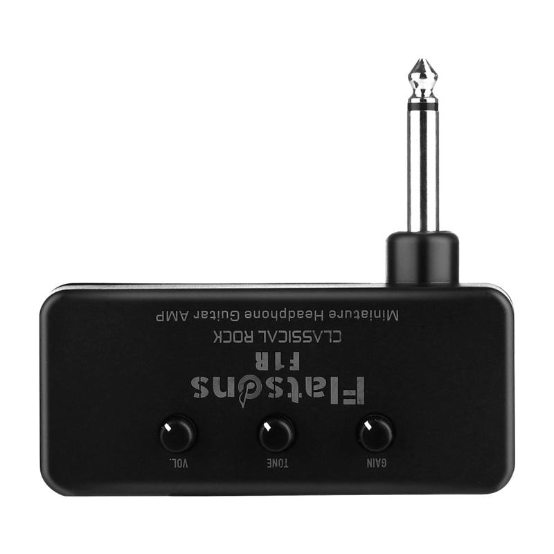 1 Set Miniature Bass Guitar Headphone Amp Mini Portable Pocket Guitar Amplifier