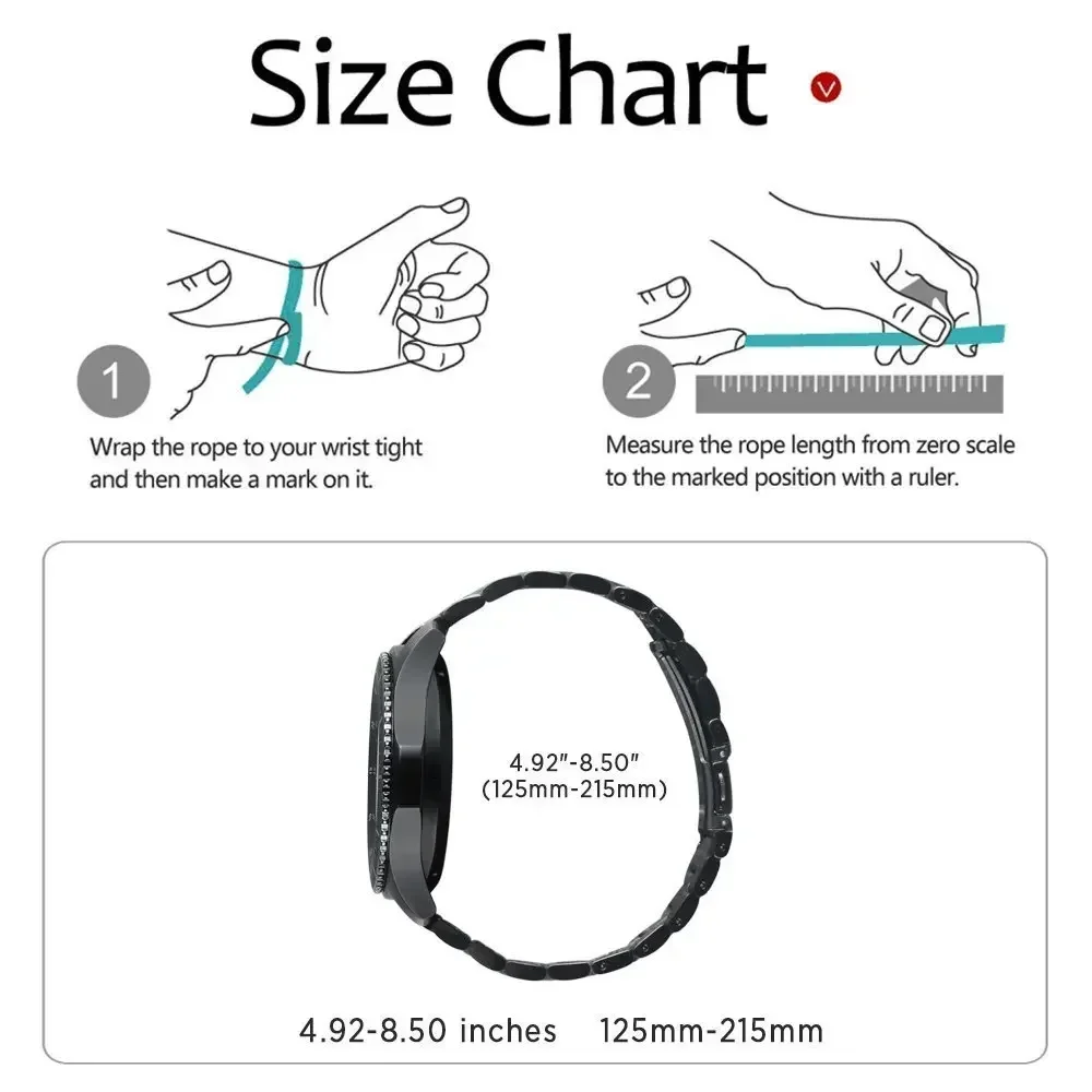 Roestvrij stalen band voor Redmi Watch 5 3 Actieve metalen vervangende armband voor Xiaomi Redmi 5 Lite 3 Lite horlogebandaccessoires