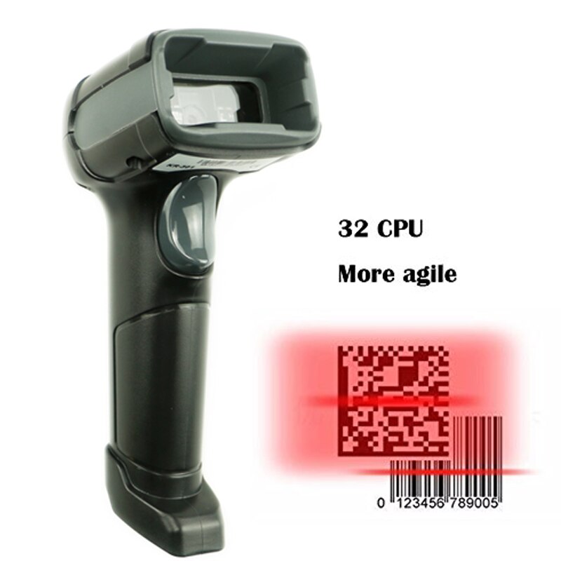Kercan Ccd Bedrade Usb 1D 2D Qr PDF417 Data Matrix Barcode Scanner Bar Code Reader KR-301, Plug En Play