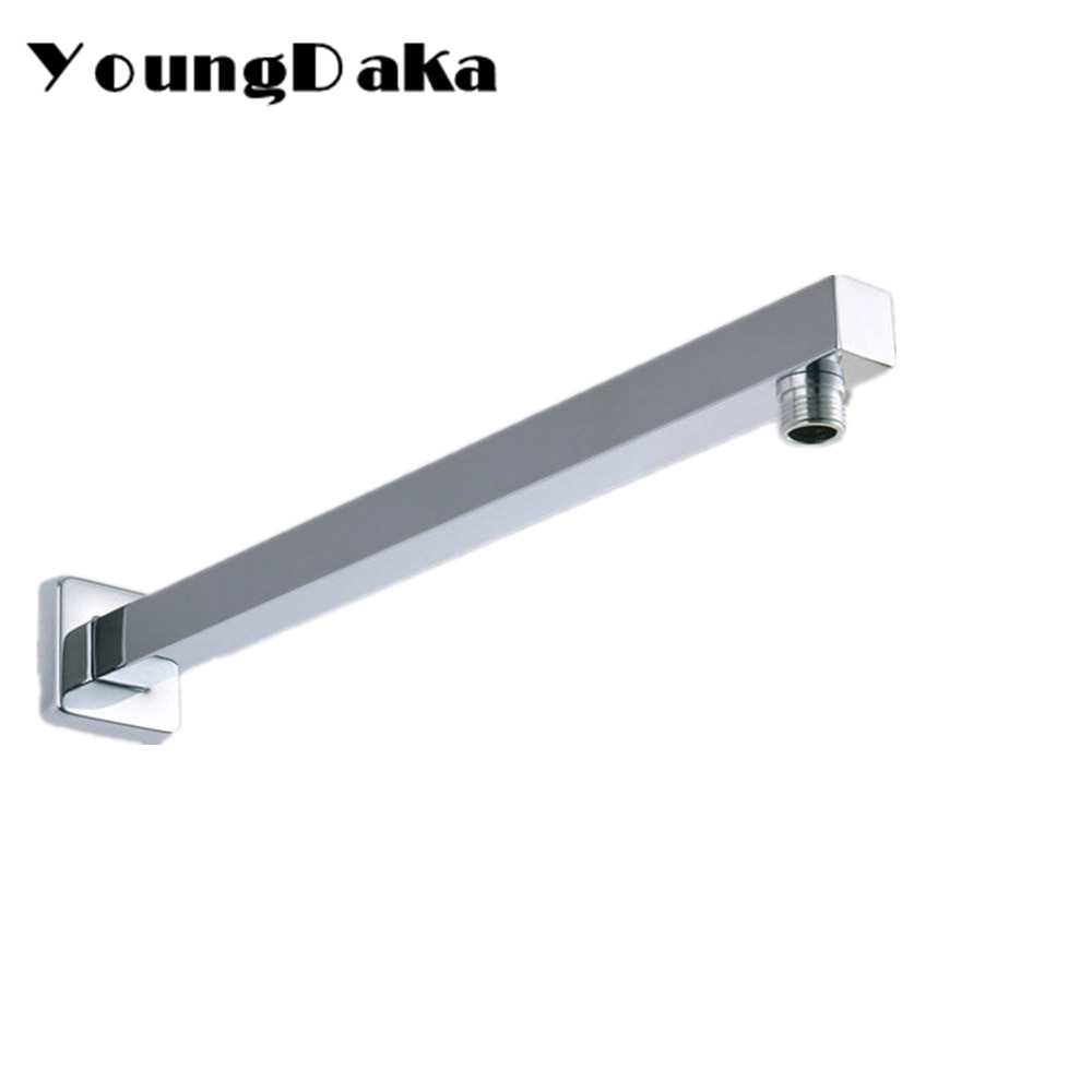 Alcachofa de ducha en Croma de acero inoxidable de 40cm para ducha de lluvia accesorios de baño conjunto de cabezal de ducha