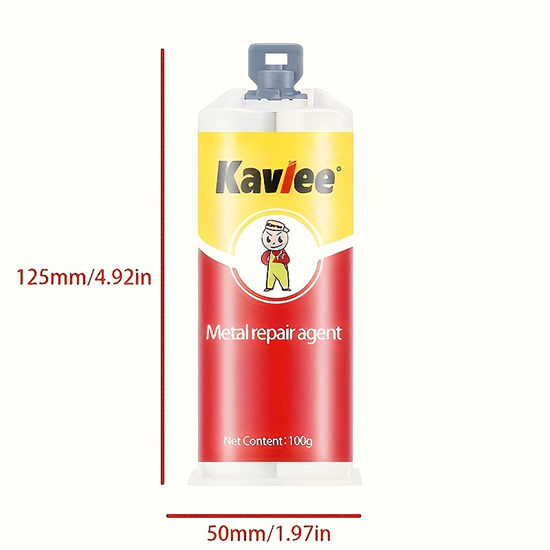 AB Glue Metal Repair Gel Heat Resist Industrial Metal Repair Paste Glue Adhesive Weld Industrial Repair Agent All-purpose Glue