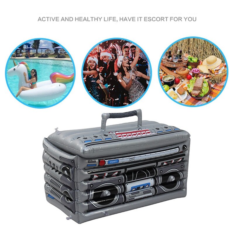 Inflatable Beer Cooler for Parties, Luau Party Supplies for Adults Summer Party Decorations, Beach Pool Parties 25X13 In-Dropshi