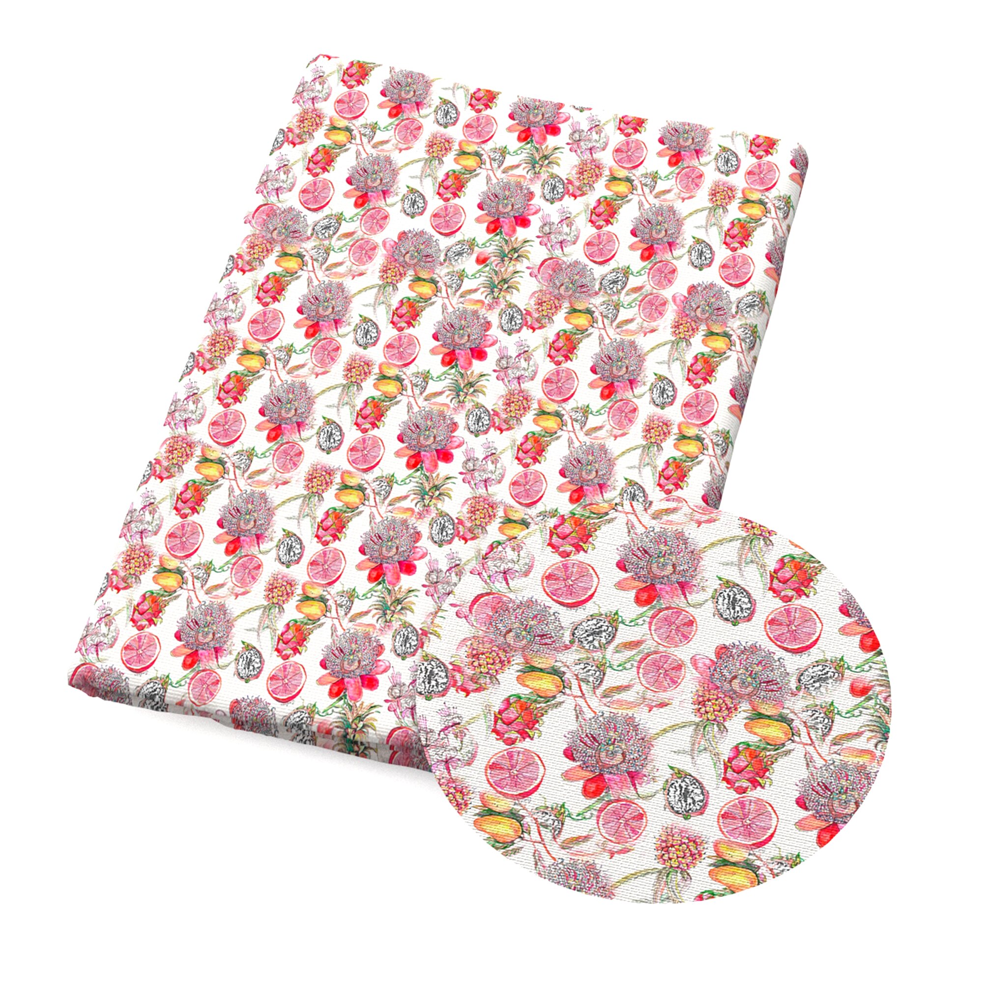 50*145cm Pink Series Spring Flower Polyester Cotton Fabric for Tissue Kids HomeTextile Doll Clothes Wedding Dress,1Yc14553: 1127209