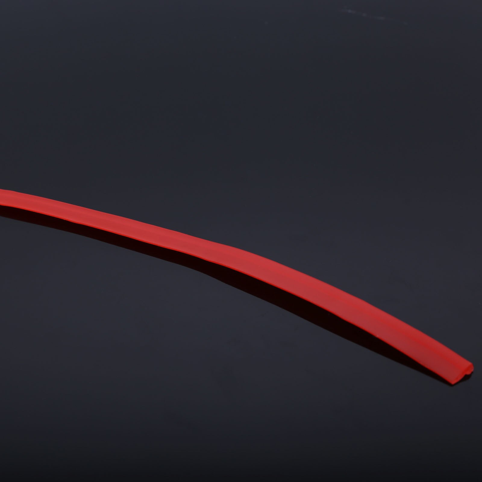 5m Car Styling Interior Matte Red Trim Strip Moulding Trim DIY Stickers Auto Decorative Strips Line Decoration