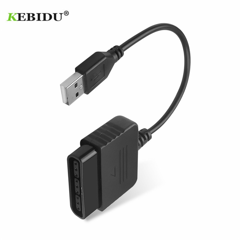 KEBIDU USB Gaming Accessorio Convertitore di Cavo Adattatore Controller di Gioco di Sostegno del PC Facile Da Usare PS2 Durevole Accessori del Video Gioco