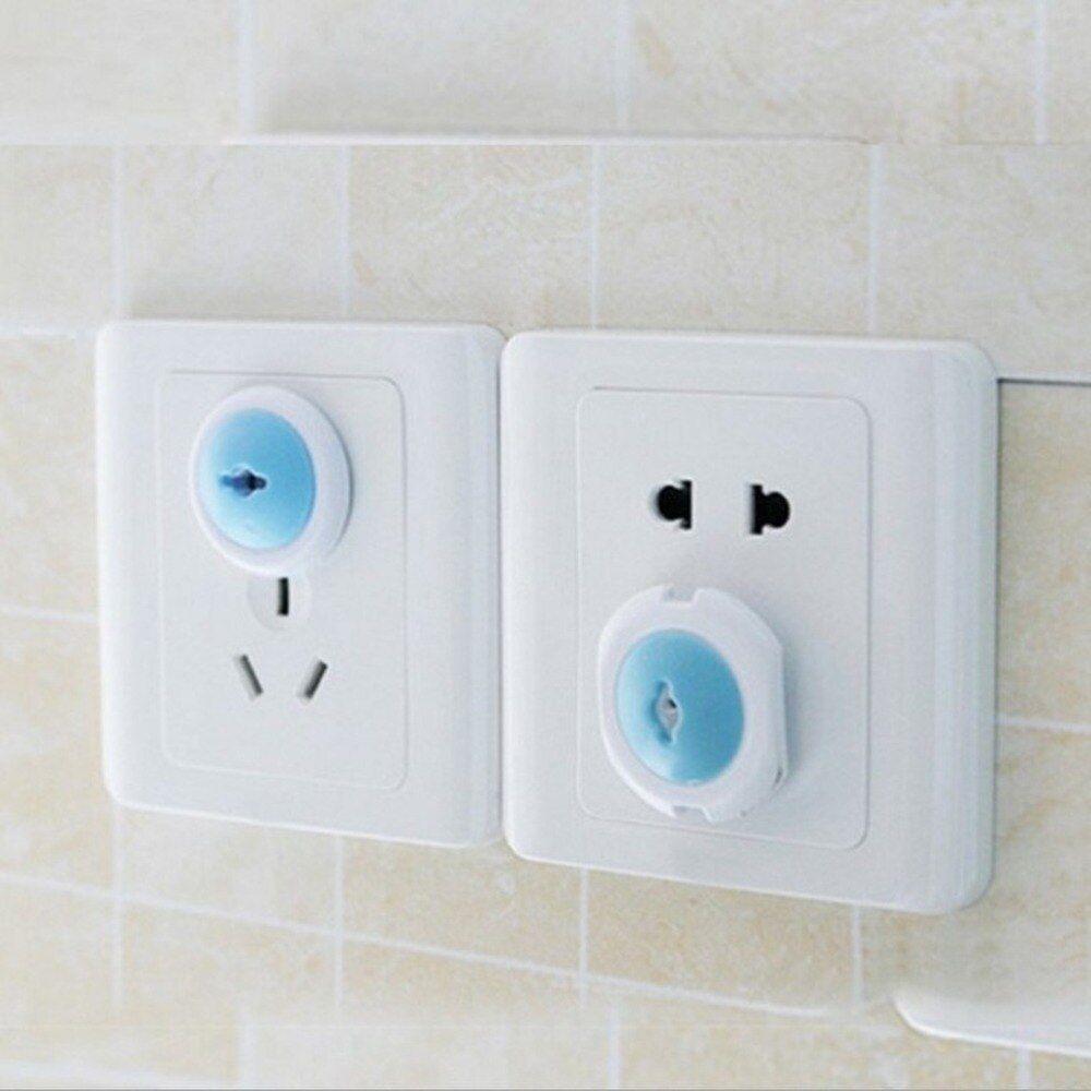 Bescherming 6 Pcs Russische Eu Europese Euro Security Kind Elektrische Stopcontact Plug Twee Fase Safe Lock Cover Baby Kids veiligheid