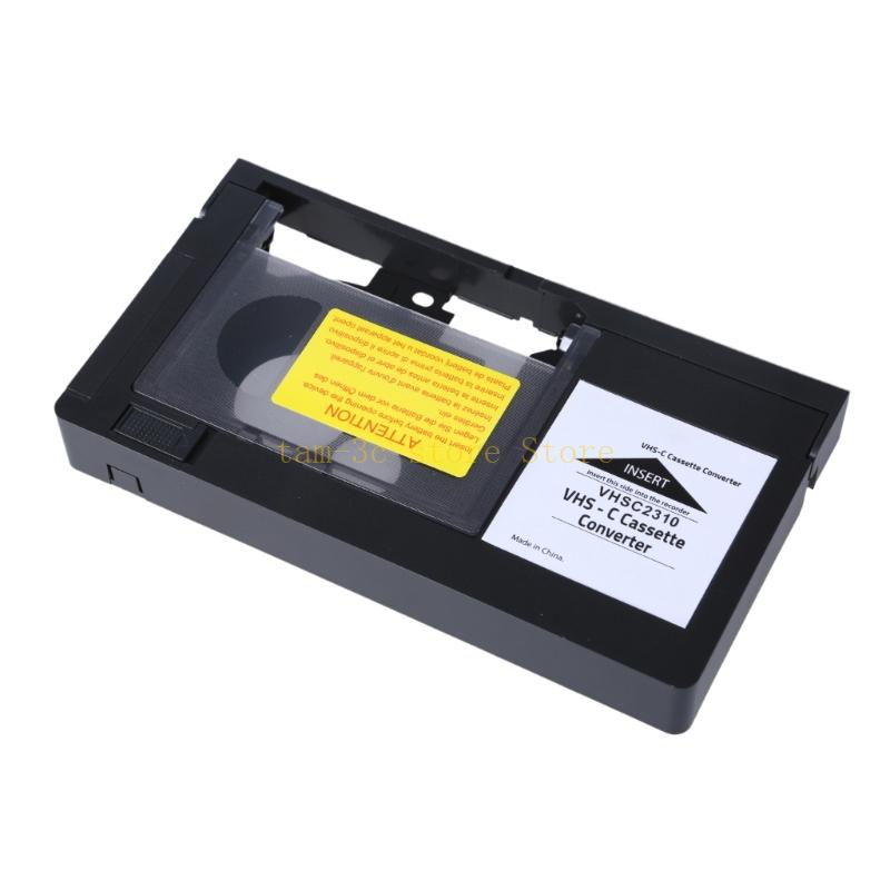 Łatwy użyciu adapter do taśmy wideo VHS C, konwertuj nagrania kamery na VHS łatwością Adapter VHS C na kasetę VHS D0UA