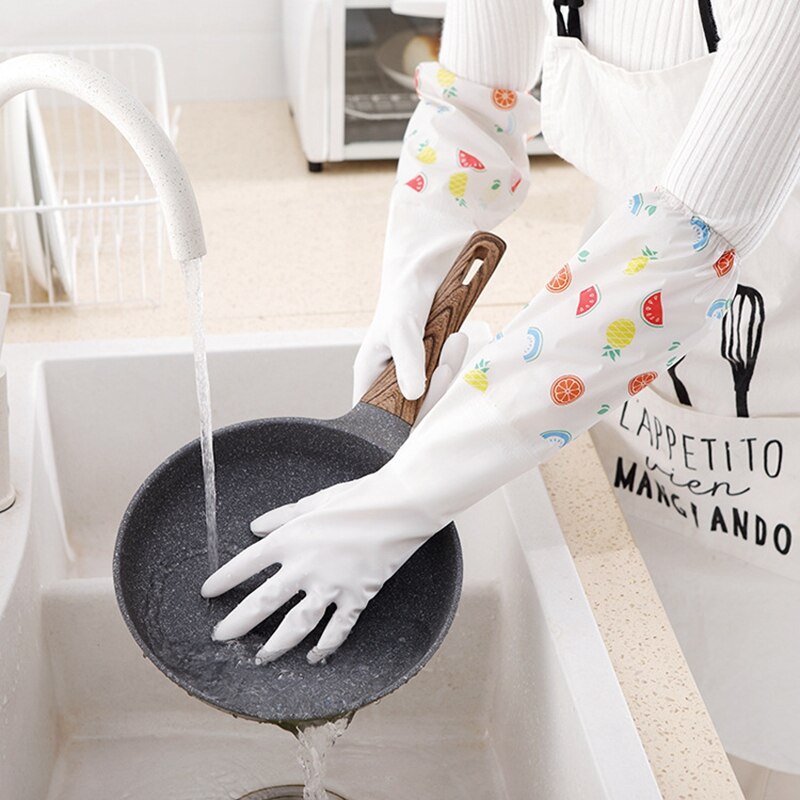Keuken Huishouden Afwassen Handschoenen Afwas Handschoenen Rubber Handschoenen Voor Wassen Kleren Schoonmaken Handschoenen Voor Gerechten