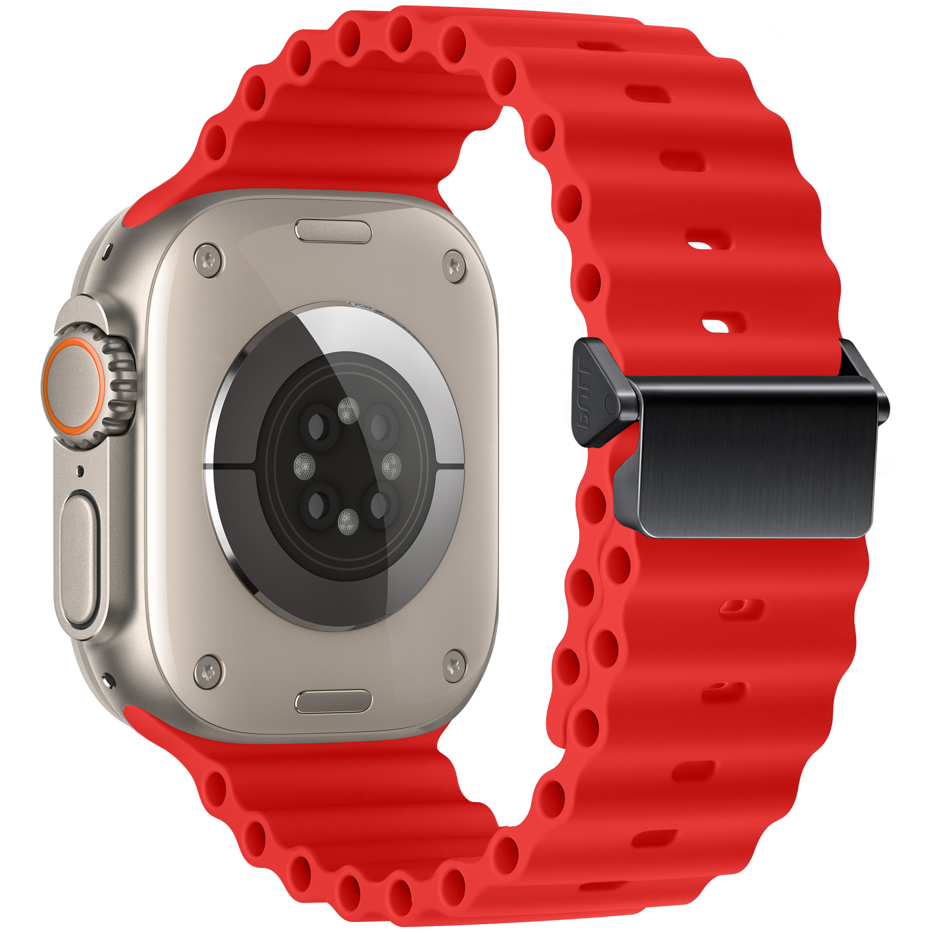 Cinturino per Mela guarda ultra gruppo musicale 49mm 44 45 41 42 46 40mm 38mm 44 45 mm 1:1 Cintura oceano originale serie iWatch 10 9 8 7 cinturini se: S / Rosa verde