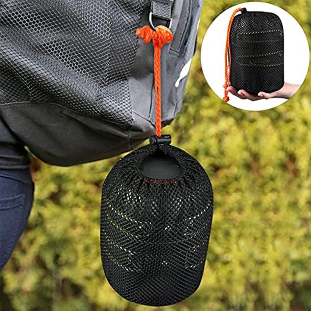 Para juego de cocina de aluminio anodizado duradero para 2 3 personas, ideal para acampar, senderismo y picnics con fácil limpieza