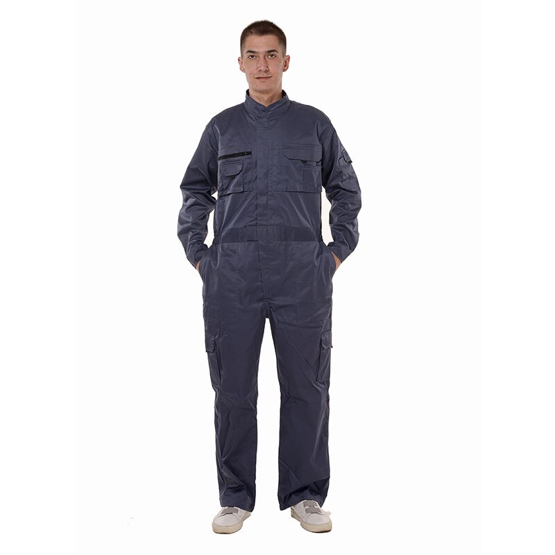 100% Katoen Rode Werken Overall Industriële Werkkleding Kleding Monteur Overall Voor Mannen: Navy Blue / L-175-96