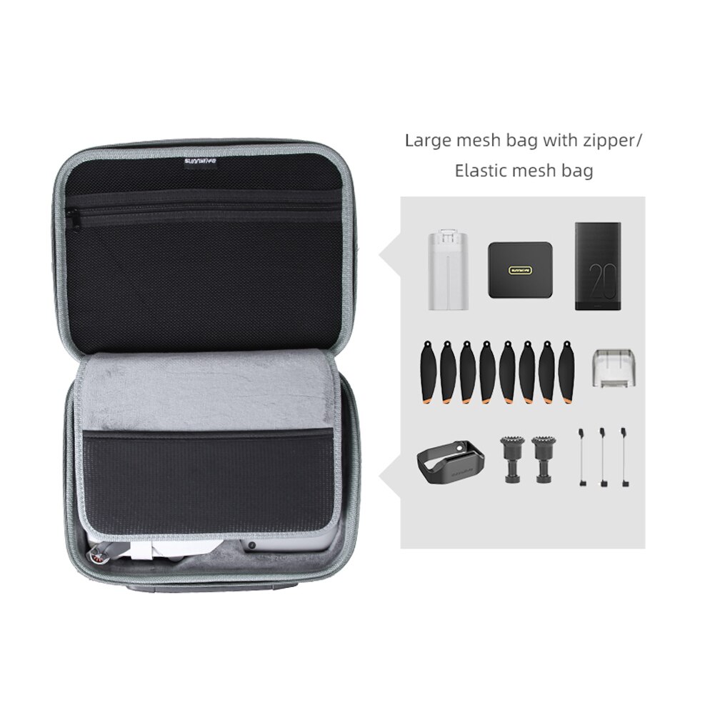 for DJI Mini 2 Storage Bag Carrying Case Remote Controller Drone Body Fast Charger Shoulder Bag for DJI Mini 2 Drone Accessories