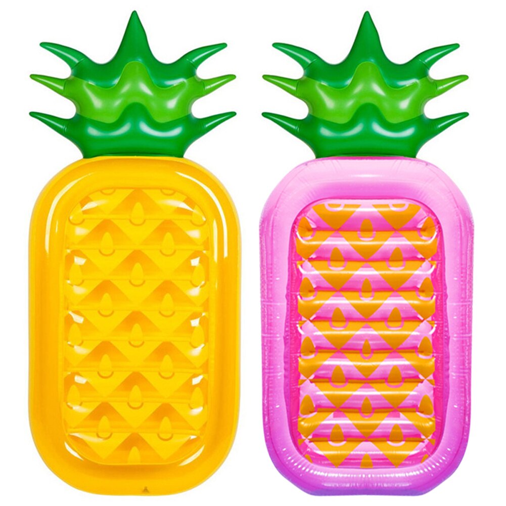 Inflatable Floating Row Summer Swimming Pool Pineapple Air Mattresses