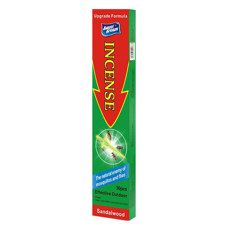 30Pcs Mosquito Killer Natuurlijke Fiber Stok Wierook Fly Repeller Boeddha Wierook