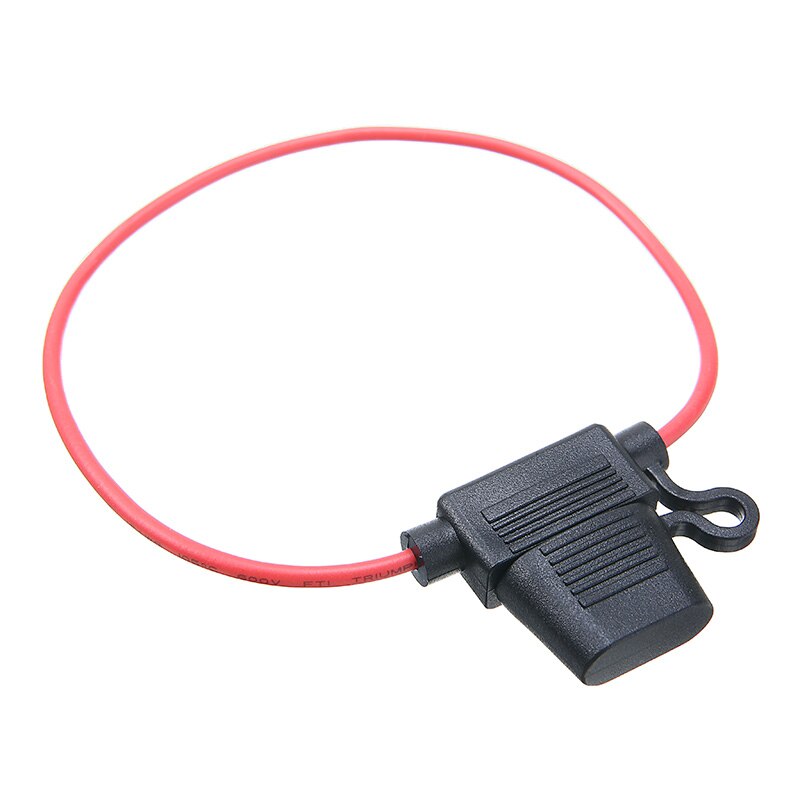 Porte-fusible étanche en ligne pour voiture, Standard + 5 fusibles 12V 30A