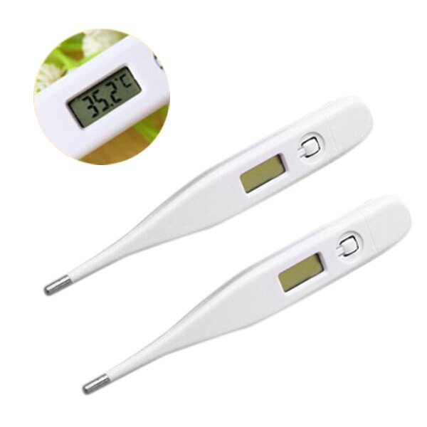 Digitale elektronische waterthermometer voor huishoudelijk gebruik, babythermometer met promptfunctie, orale elektronische thermometer.
