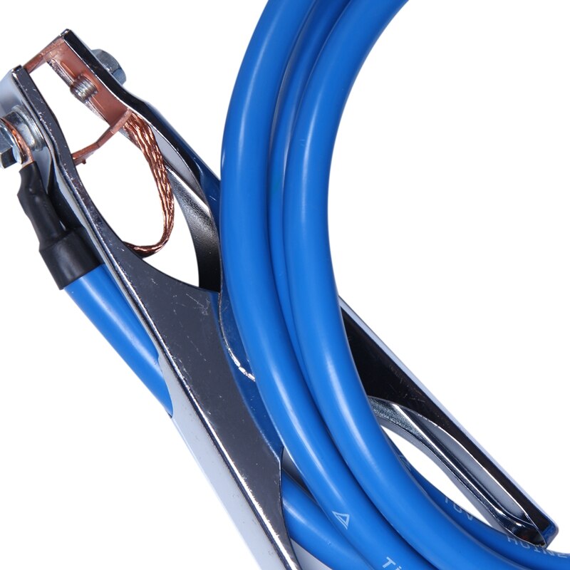 Welding Machine Accessories 200 Amp Electrode Holder 5M Cable+200 Amp Earth Clamp 2M Cable,Both with Dkj10-25 Connector