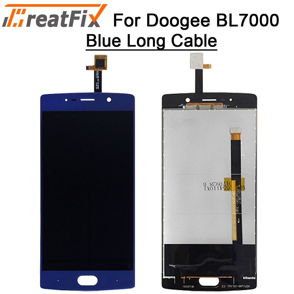 For Doogee BL5000 BL7000 LCD Display and Touch Screen Screen Digitizer Assembly Replacement For doogee lcd bl12000 BL12000 Pro: BL7000 Blue Long