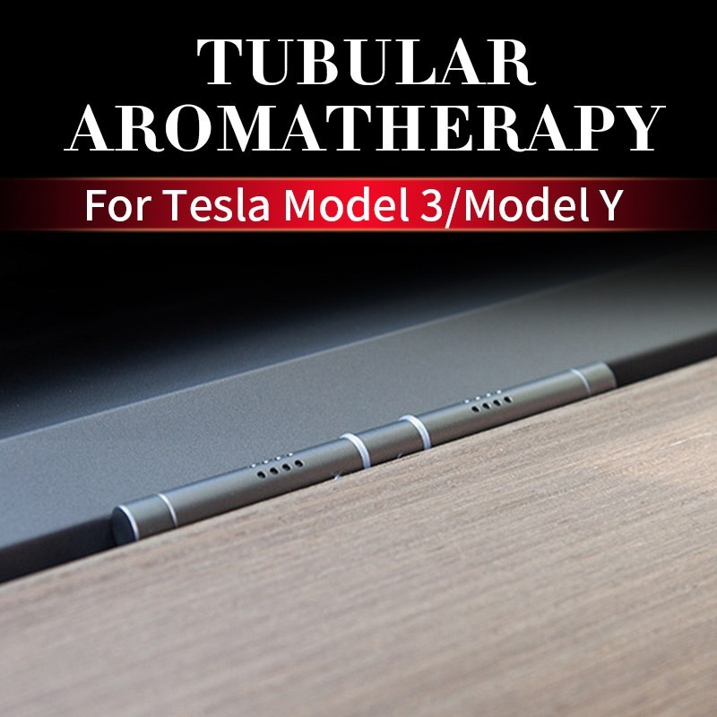 For 2022 Tesla Model 3 Model Y Aromatherapy Fresh Air Deodorization Car Perfume Invisible Air Outlet Fragrance Accessories