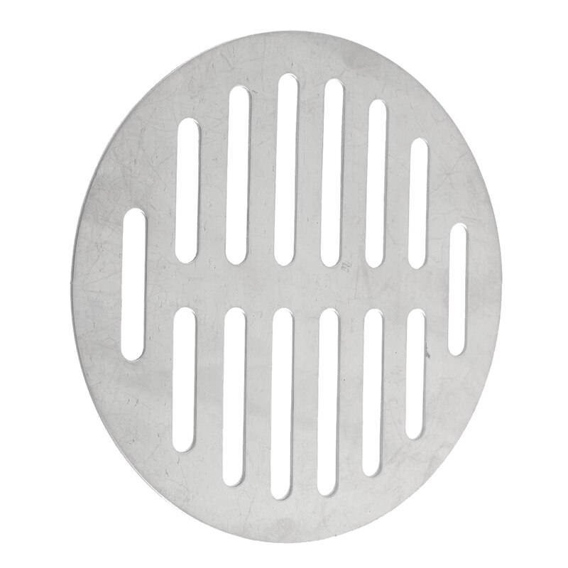 Home Bathroom Supplies Silver Tone Stainless Steel Floor Drain Cover