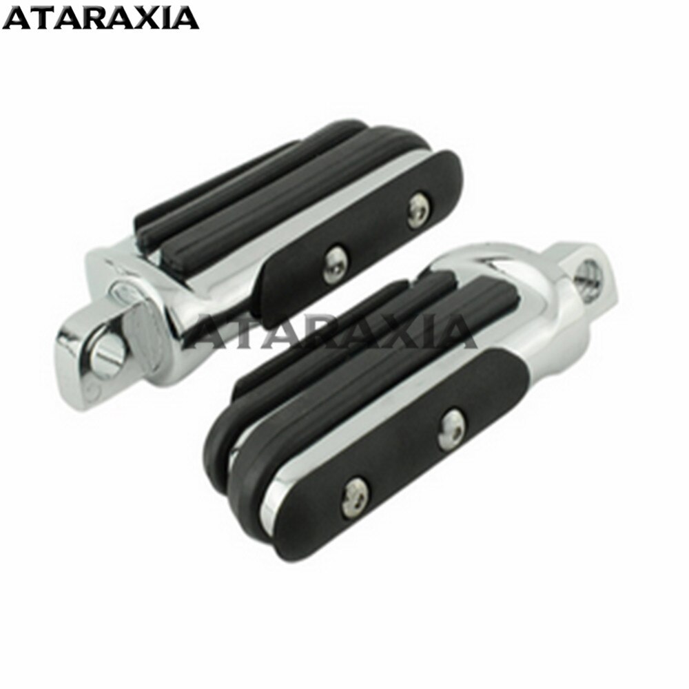 25mm-32mm Motorcycle Highway Foot Pegs Footrest Crash Bar Mount Foot Peg Clamp Universal For Harley Honda Yamaha Suzuki Kawasaki