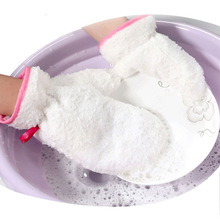 Køkkenskrub opvaskehandsker vandtætte, oliefri karklud opvask rengøring håndklæde handsker