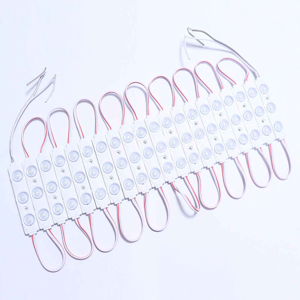 Led Modules Rohs 20 Stks/partij 12V Waterdichte IP65 1.5W 3 Leds/Pcs Led Module Verlichting Voor Teken reclame Uithangbord Backlight