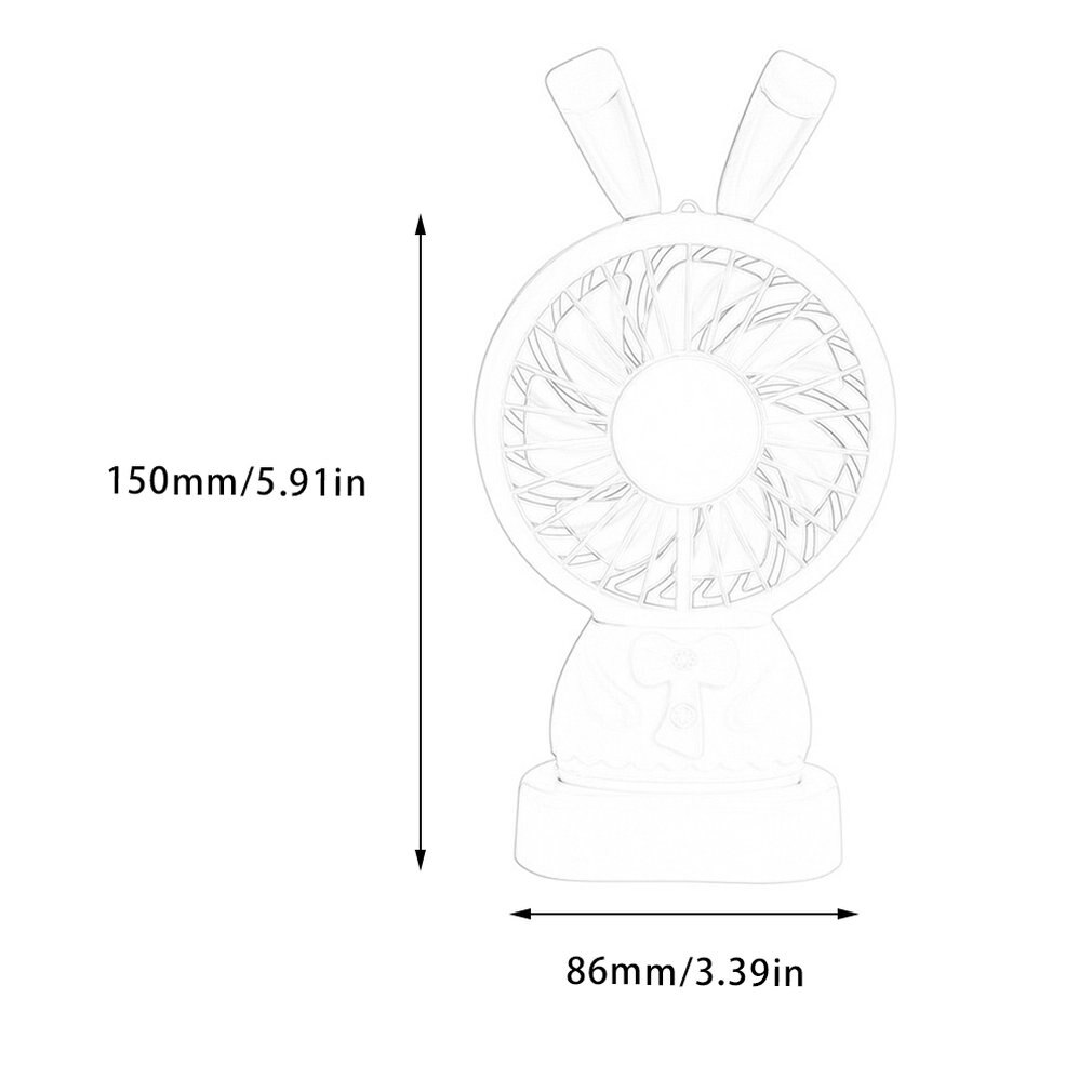 Personality Portable Charging Usb Lucky Rabbit Min... – Grandado