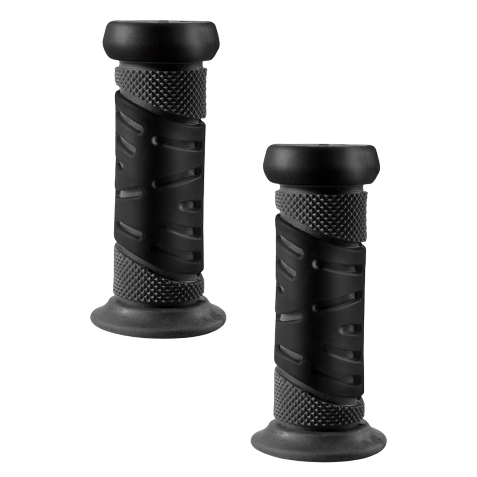 Fahrrad griff griffe langlebige Anti-Rutsch-Griffe Lenker griff für Kinder Jungen und Mädchen Kinder fahrräder Fahrrad Skateboard Roller: Black
