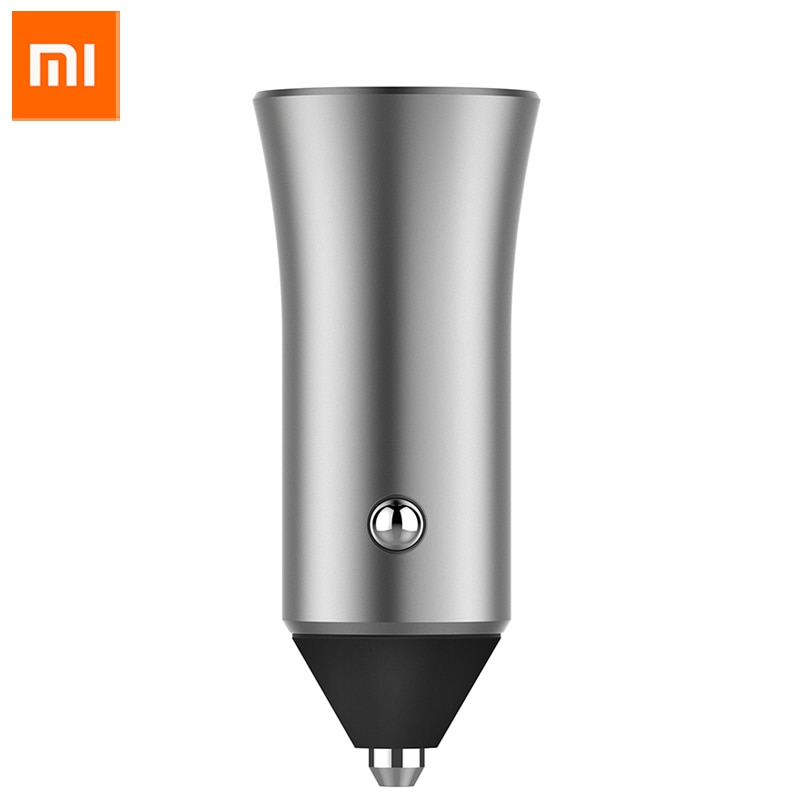 Xiaomi mi autolader pro 18w 5v 2.4a snel opladen dubbele usb autolader