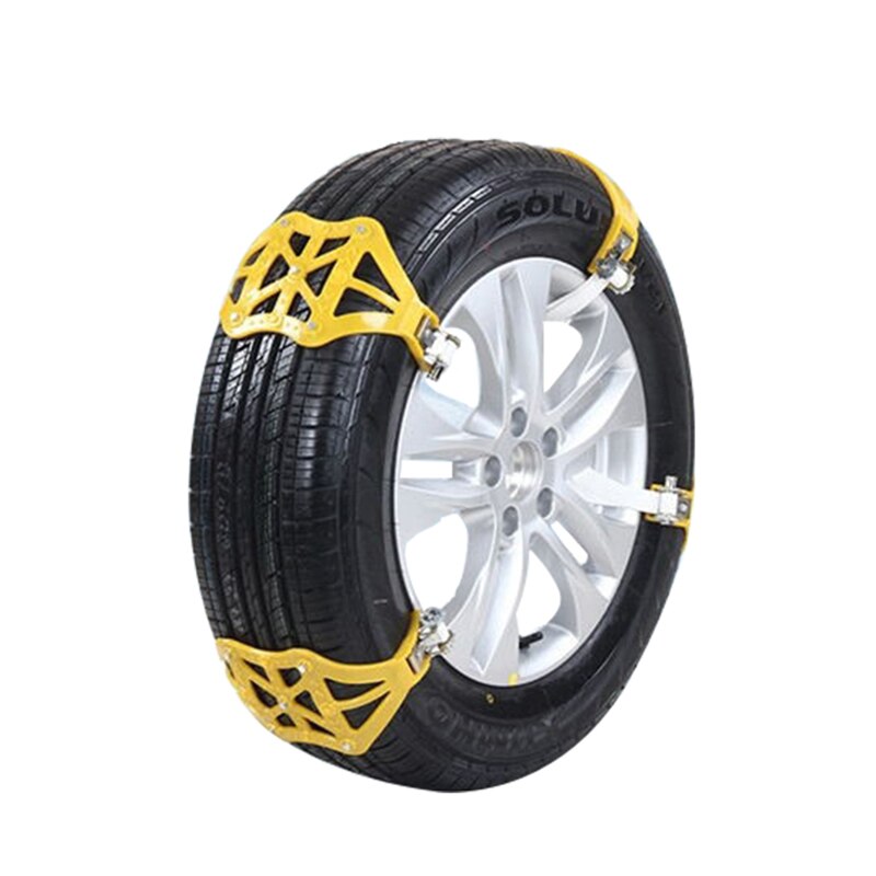 1 Stks/set Anti Slip Sneeuwkettingen Auto Nood Gereedschappen Auto Tire Chain Emergency Winter Rijden Anti-Slip Sneeuwkettingen voor Auto 'S