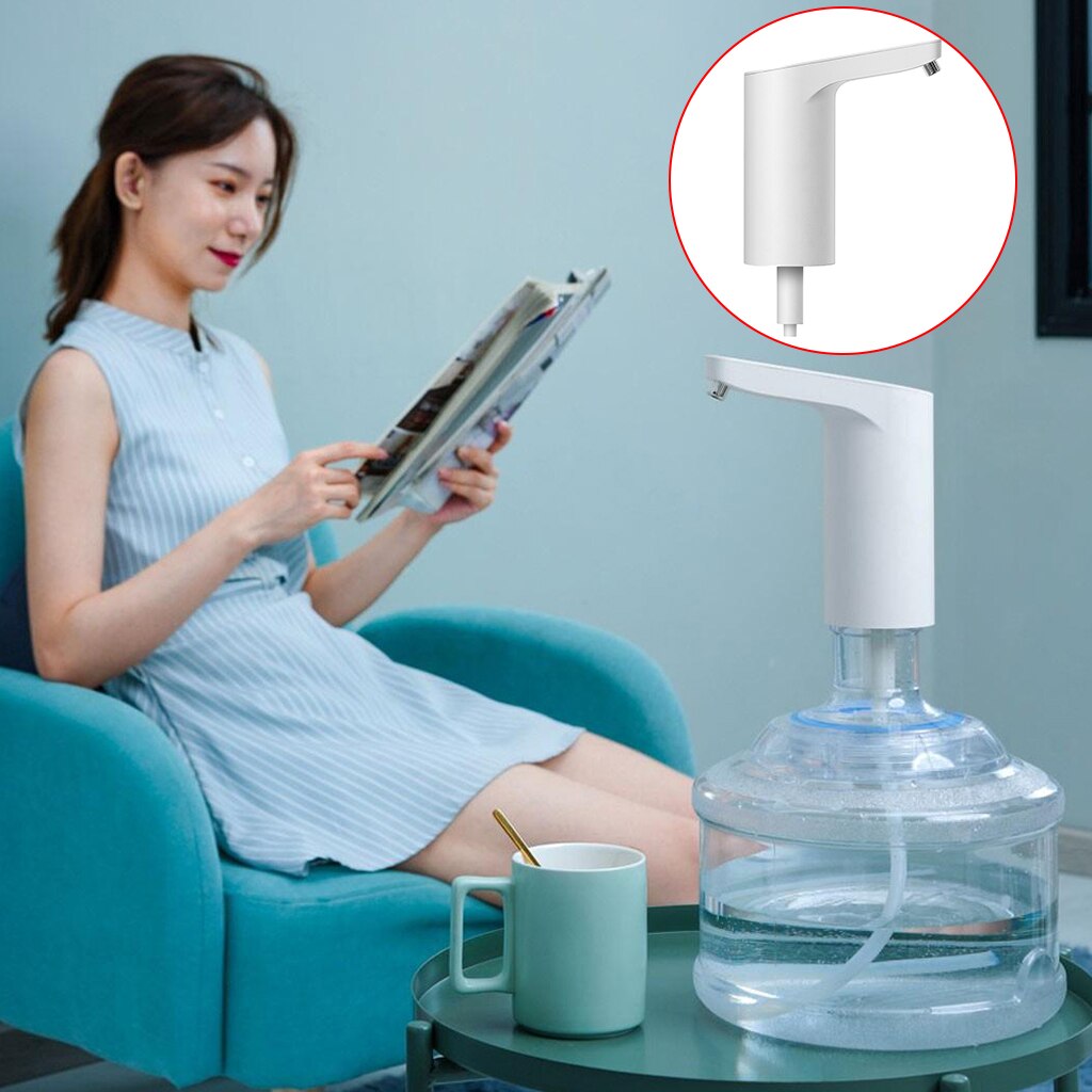 Automatic Water Dispenser Touch Switch Outdoor Indoor White PUMPING QUICKLY