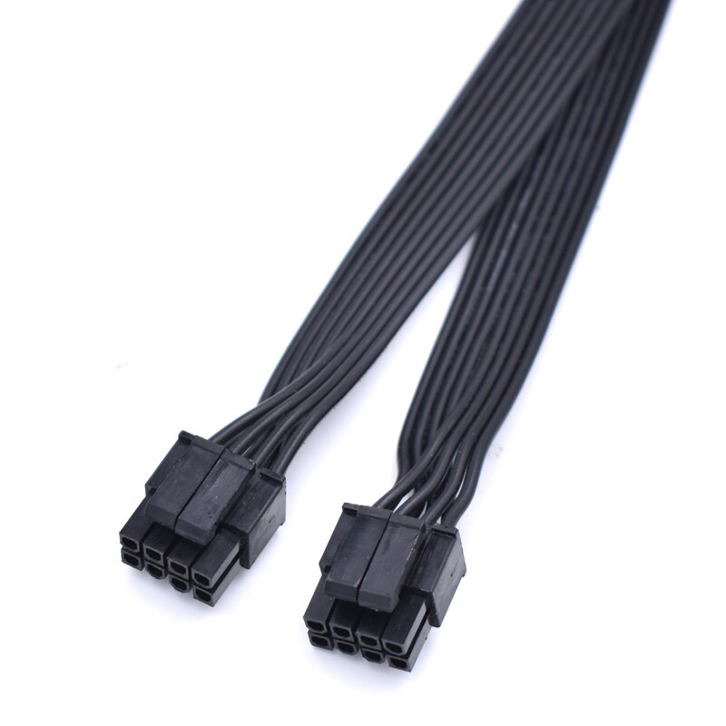 10 Stks/partij 20Cm Atx 12V Cpu 8 Pin Female Naar Dual 8(4 + 4) pin Male Voor Moederbord Power Adapter Cabley-Splitter Verlengkabel