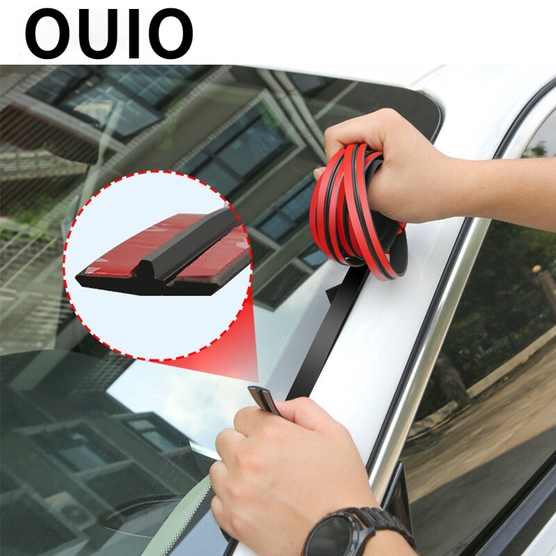 Auto Voorruit Dak Bescherming Sticker Rubberen Afdichting Strips Voor Ford Focus 2 Mk2 3 Mk3 Mk1 Fiesta Ranger Mondeo Mk4 fusion Kuga