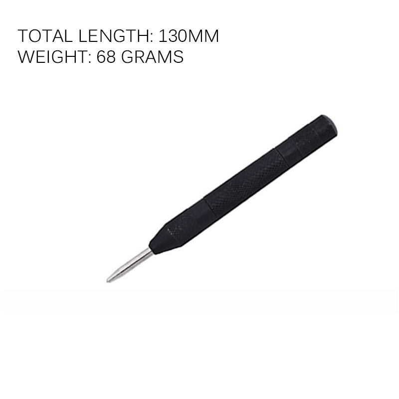 130mm chargé métal bois presse Dent marqueur outil lourd automatique Center poinçon printemps foret Auto Centre poinçon aiguille