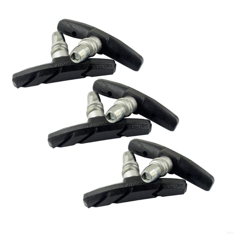 R6FE 6PCS TAUDE FREIN BLAKE CHAUDE V-roues V-Wheel Coussin freinage Casque: Black