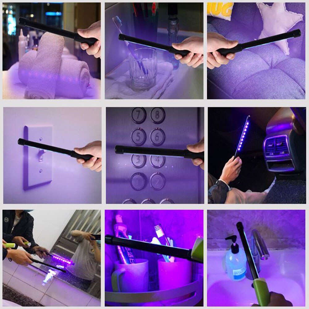 3W/5W Draagbare Kleine Uv Lamp Usb Power Kiemdodende Sterilisatie Lamp Hotel Home Reizen Ultraviolet Desinfectie Lamp
