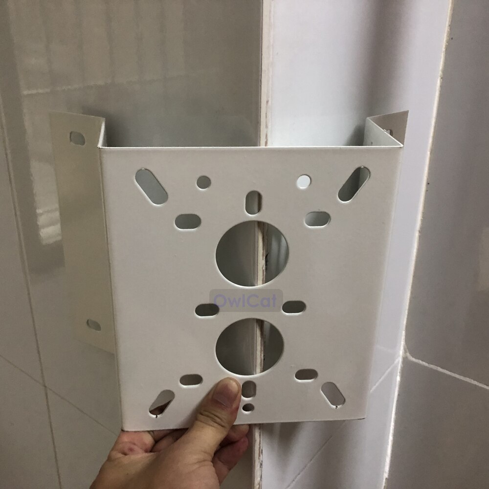 CCTV Monitoring External Wall Angle Bracket Right angle Bracket Hikvision Dahua Dome Camera Corner 90 degree Mounting bracket
