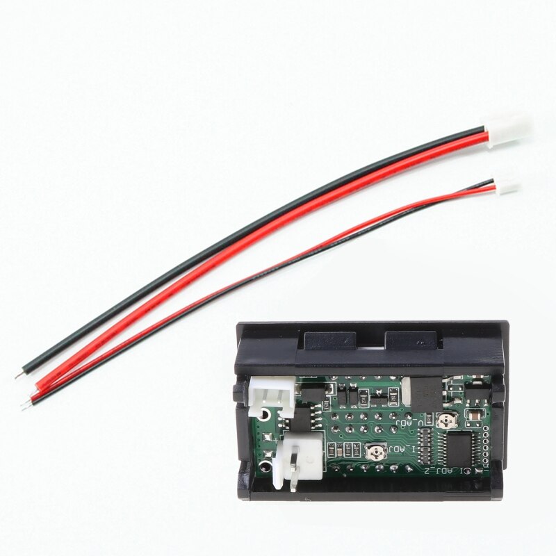 Dc 7-110V 10A 50A 100A Voltmeter Current Meter Amp Volt Gauge Dual Led Display