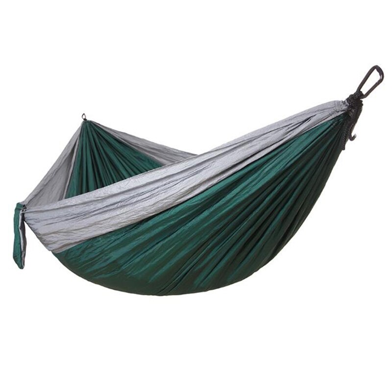 Hängmatta utomhuscampinggunga 300 x 200cm förlängd breddad ultralätt utomhushängmatta
