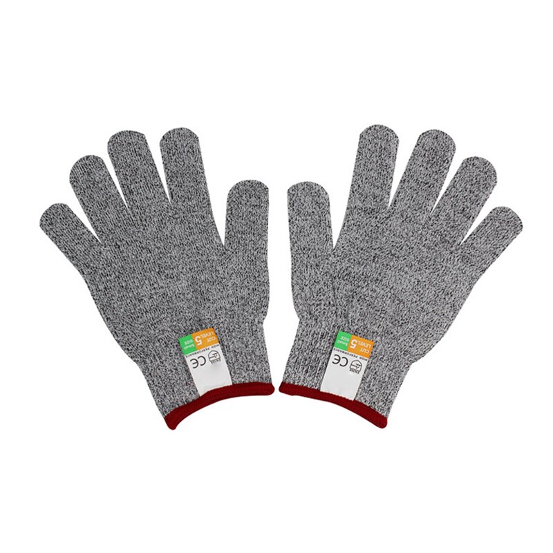Cut-Proof Texting Gloves Anti-Slip Hand Protection HPPE for Industrial Cutting Kitchen Durable TB: S